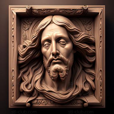 3D model st jesus (STL)